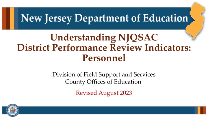 understanding njqsac district performance review