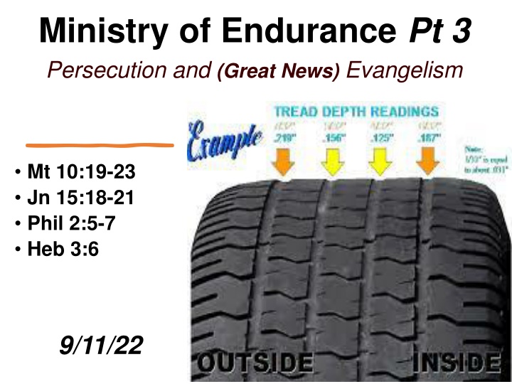 ministry of endurance pt 3