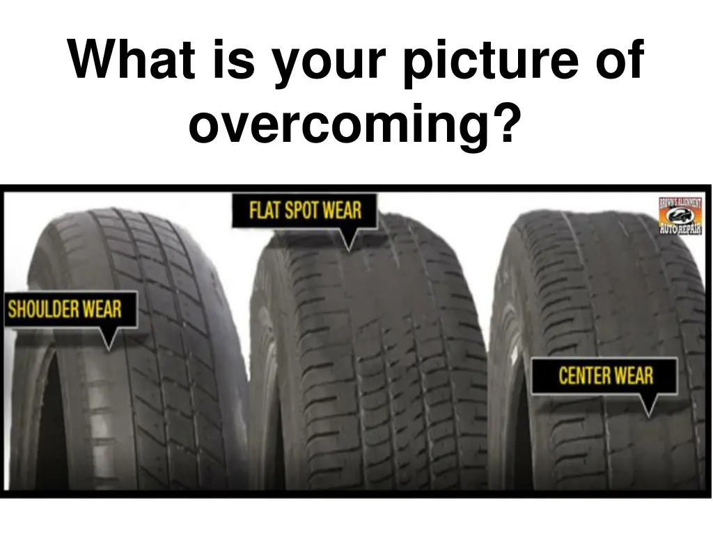 what is your picture of overcoming