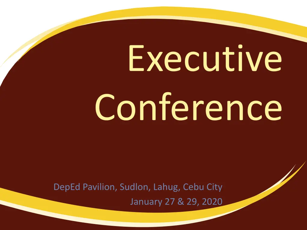 executive conference