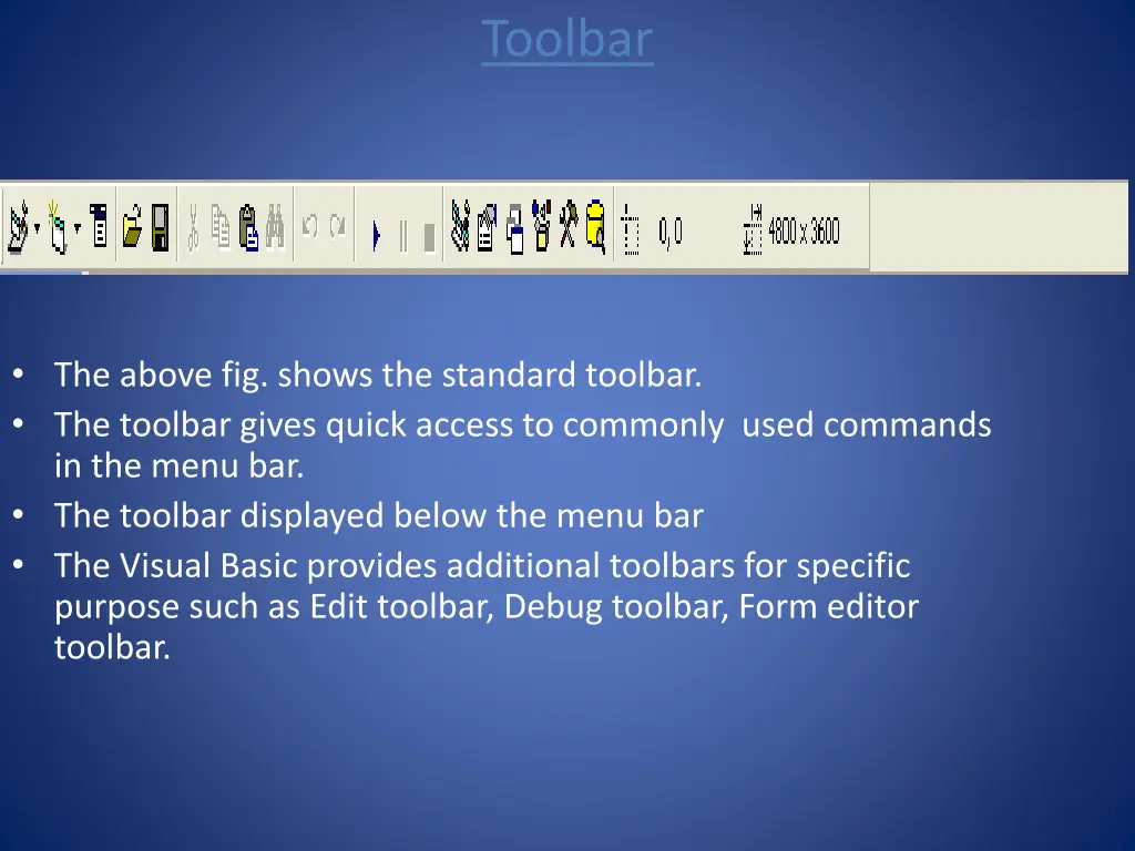 toolbar