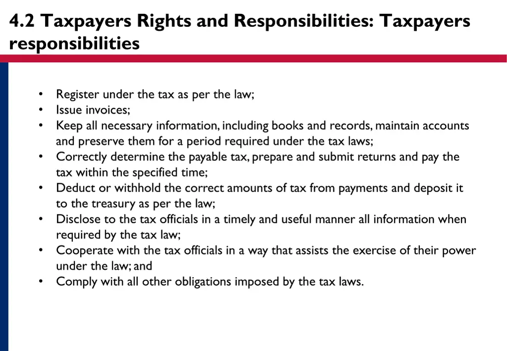 4 2 taxpayers rights and responsibilities