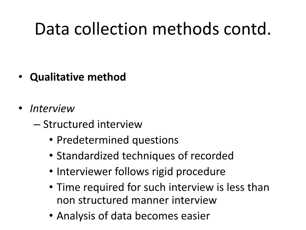 data collection methods contd 11