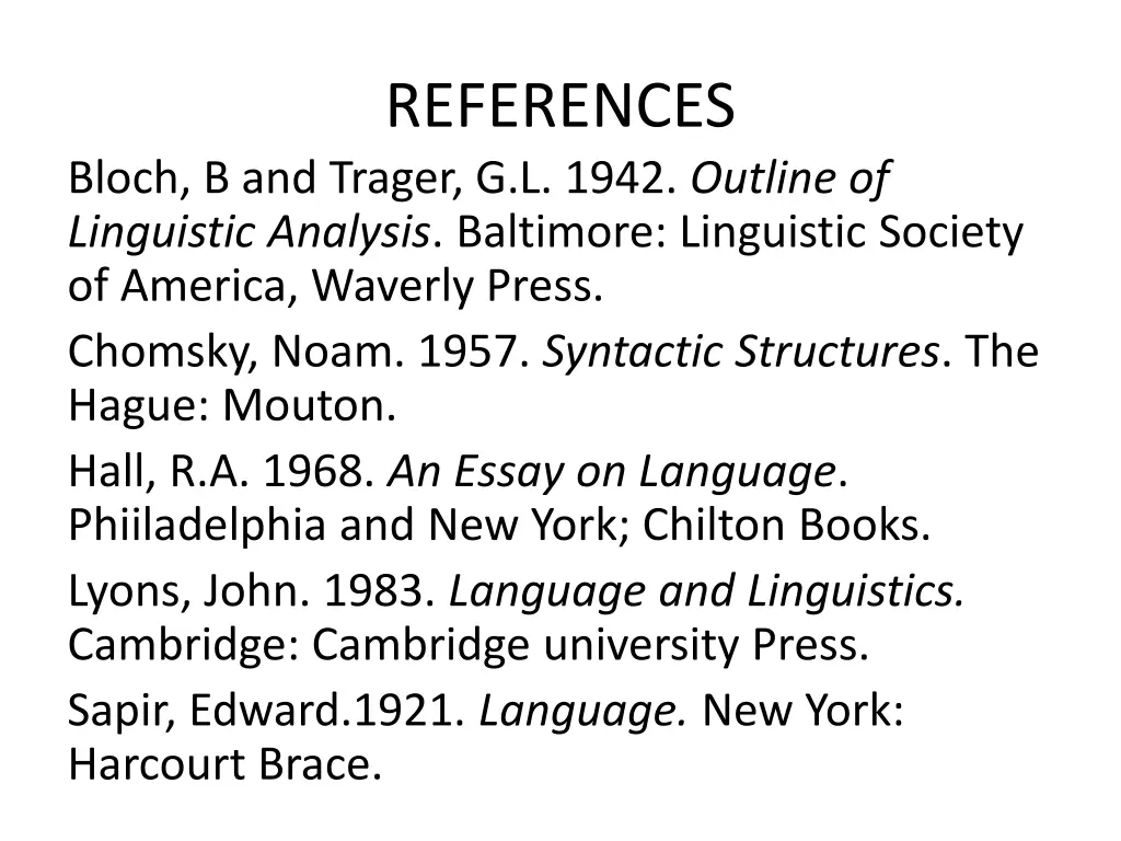 references