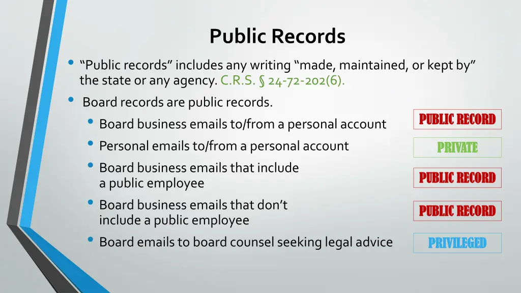 public records