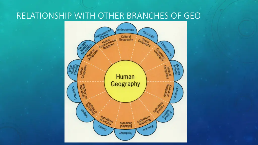 relationship with other branches of geo