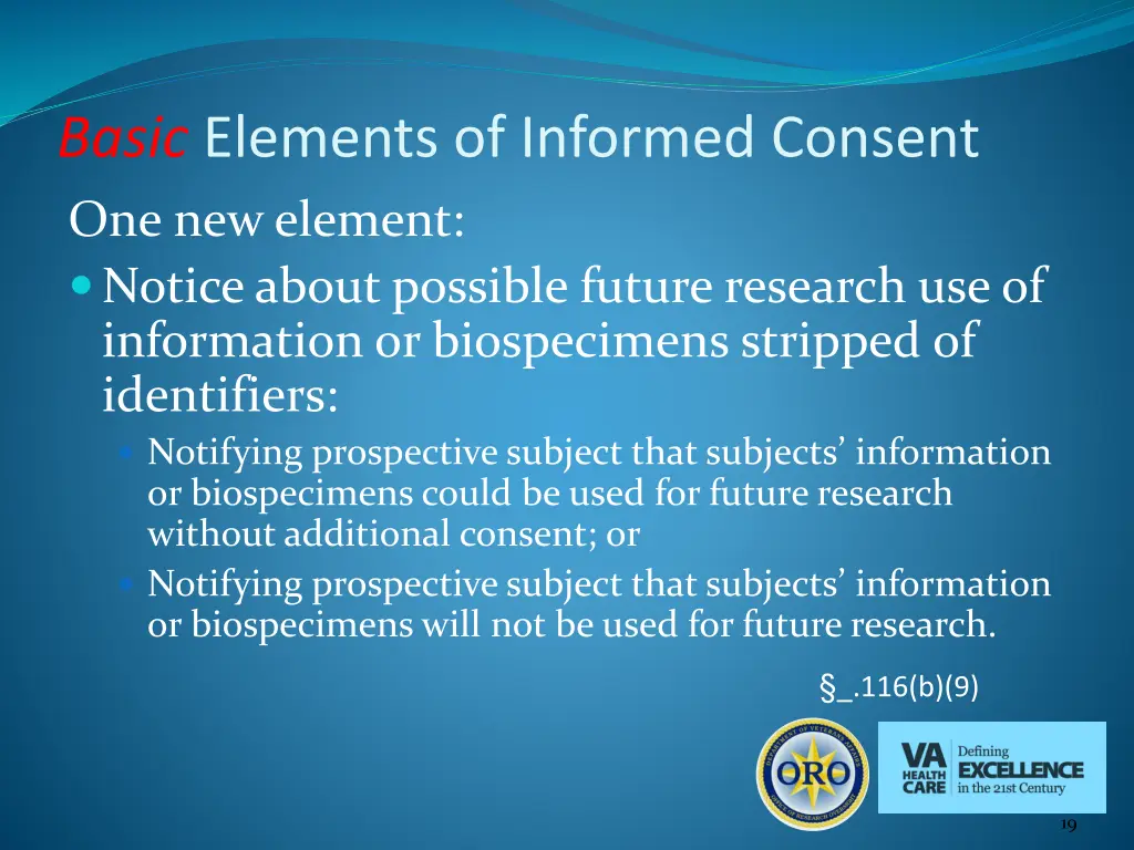 basic elements of informed consent