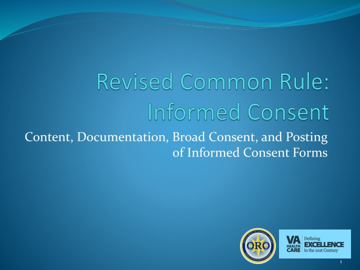 content documentation broad consent and posting