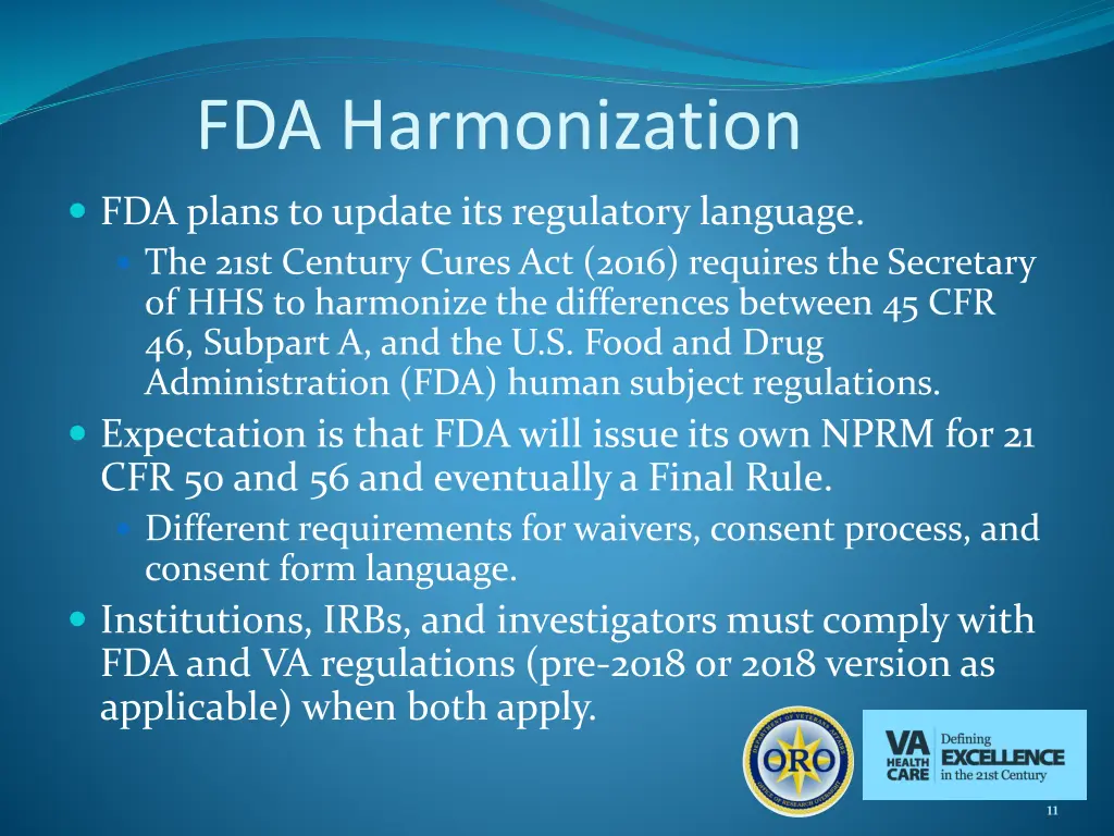 fda harmonization