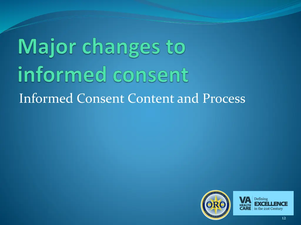 informed consent content and process