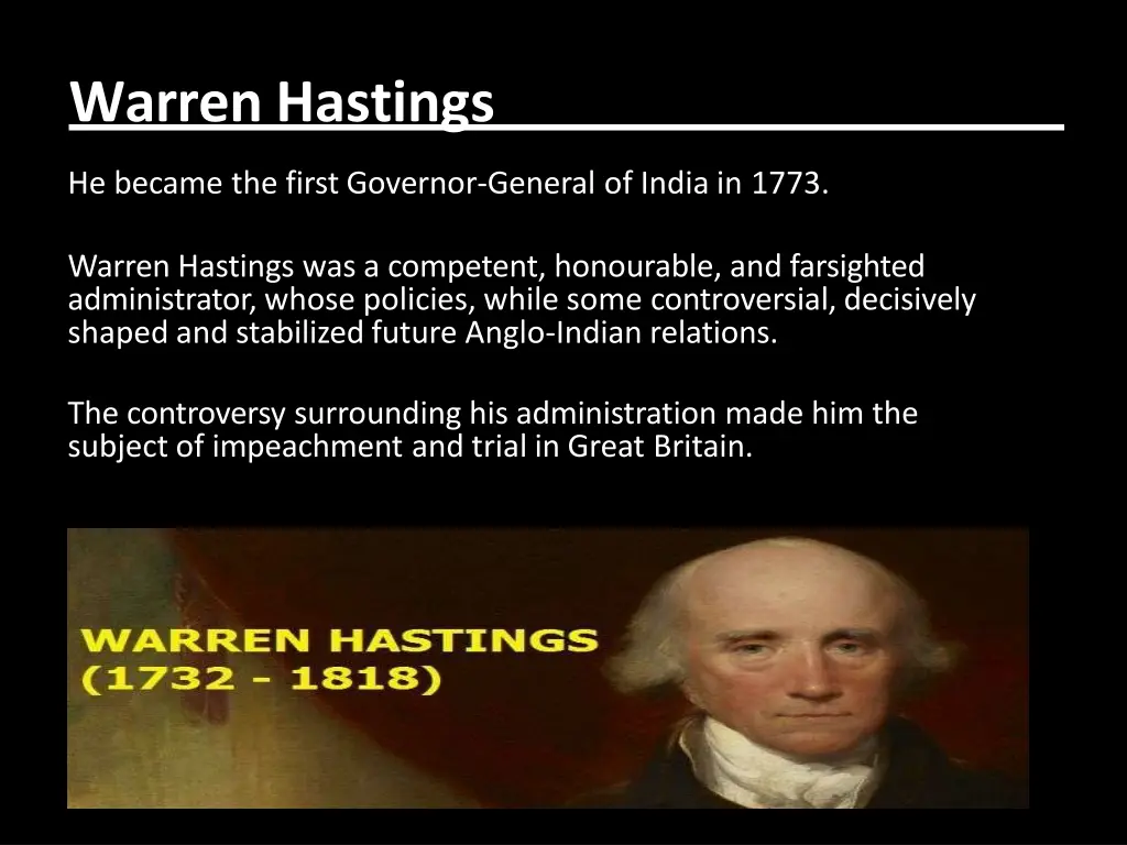 warren hastings