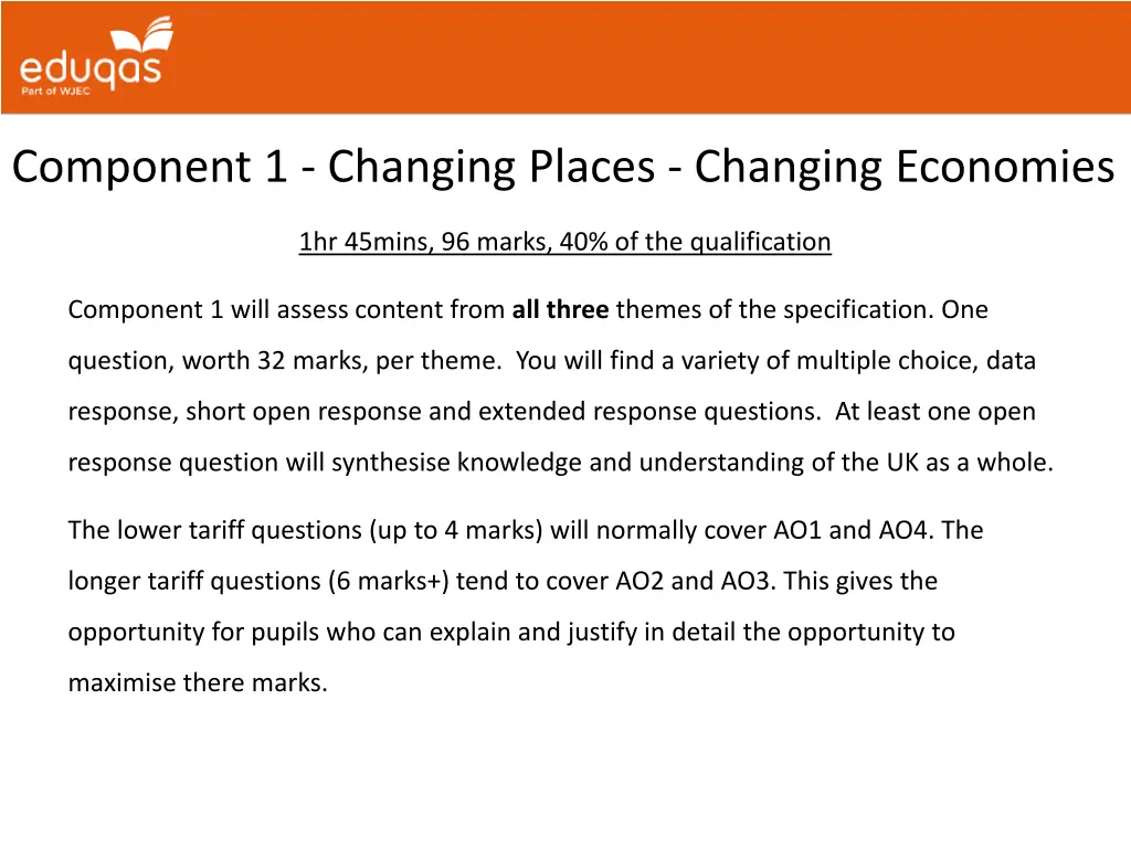 component 1 changing places changing economies