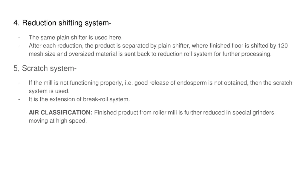 4 reduction shifting system