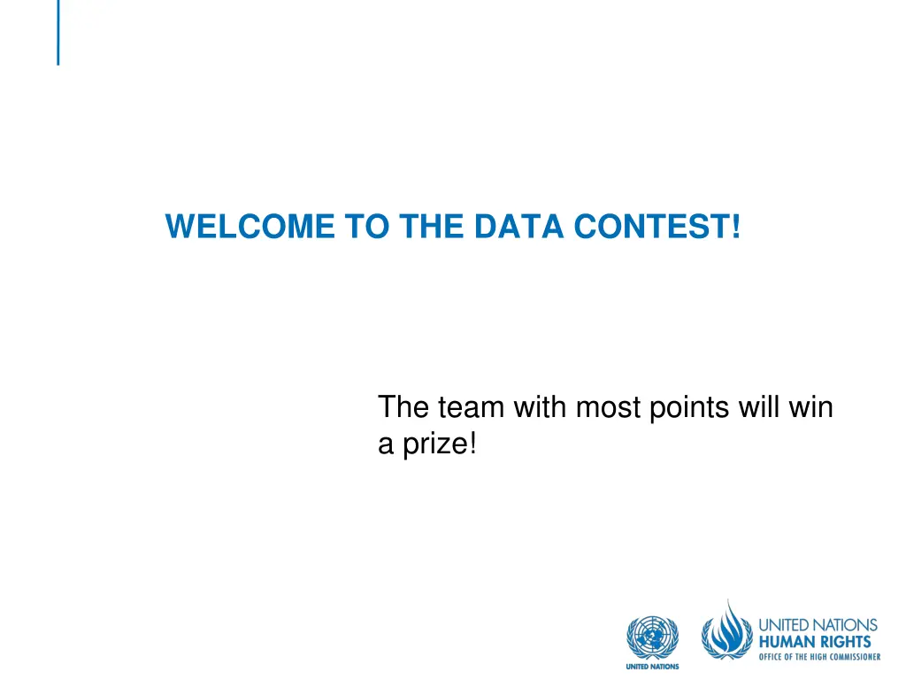 welcome to the data contest