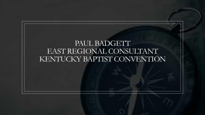 paul badgett east regional consultant kentucky