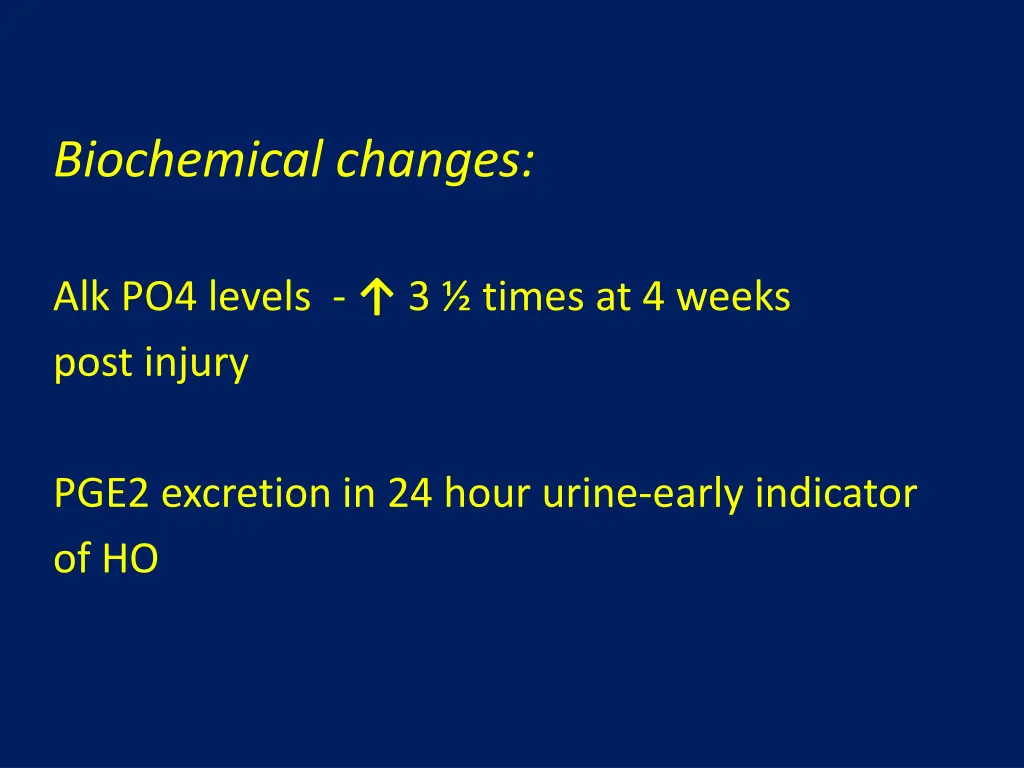 biochemical changes