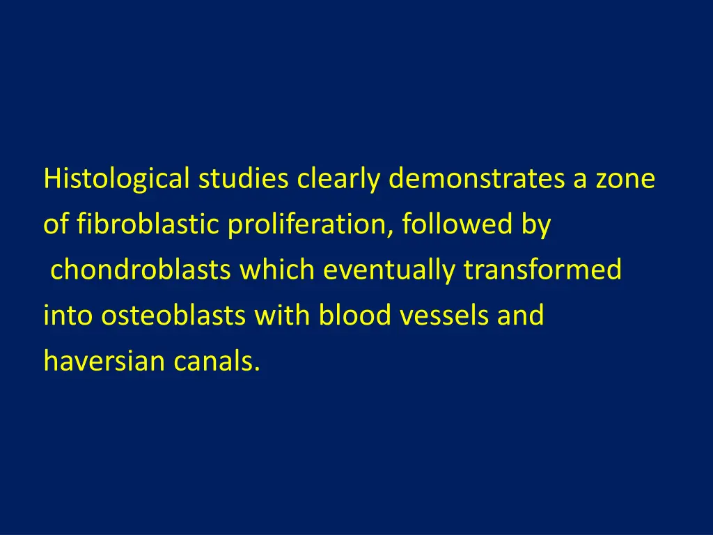 histological studies clearly demonstrates a zone