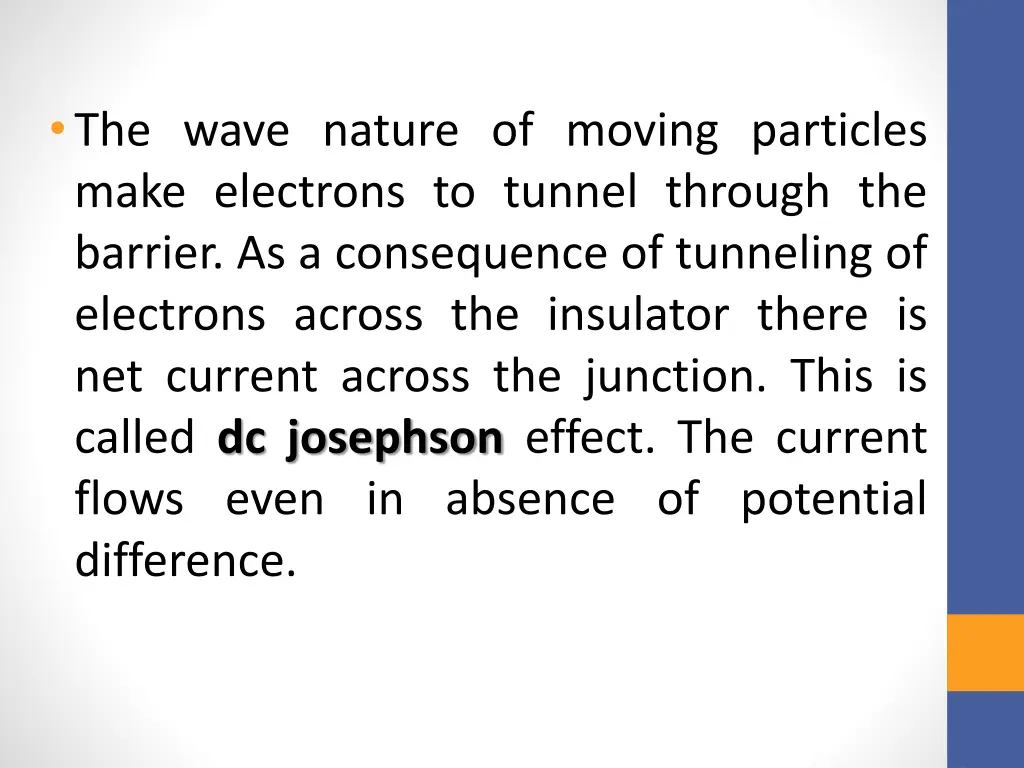 the wave nature of moving particles make