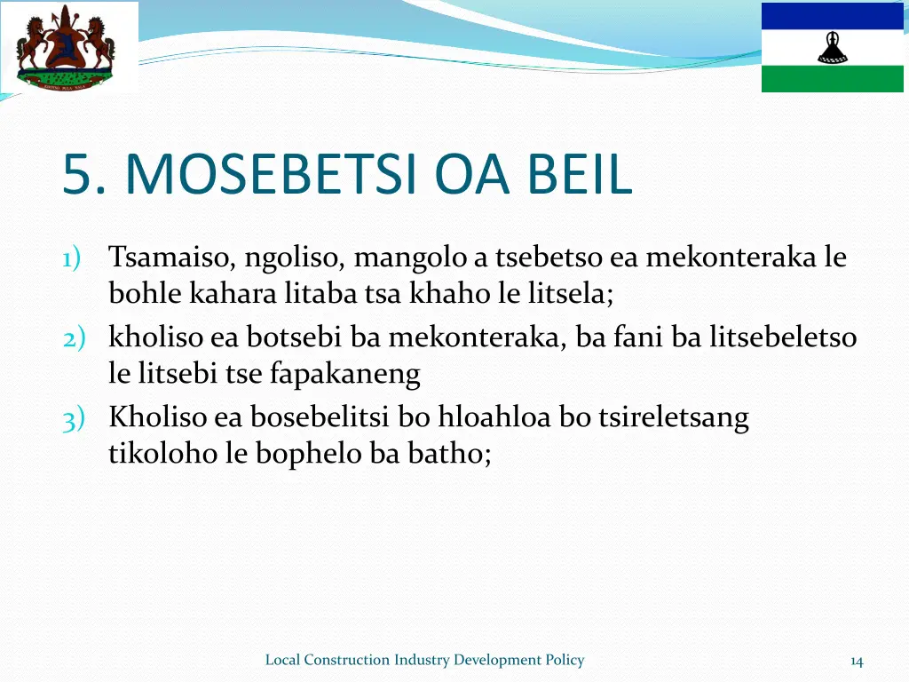 image result for government of lesotho logo 13