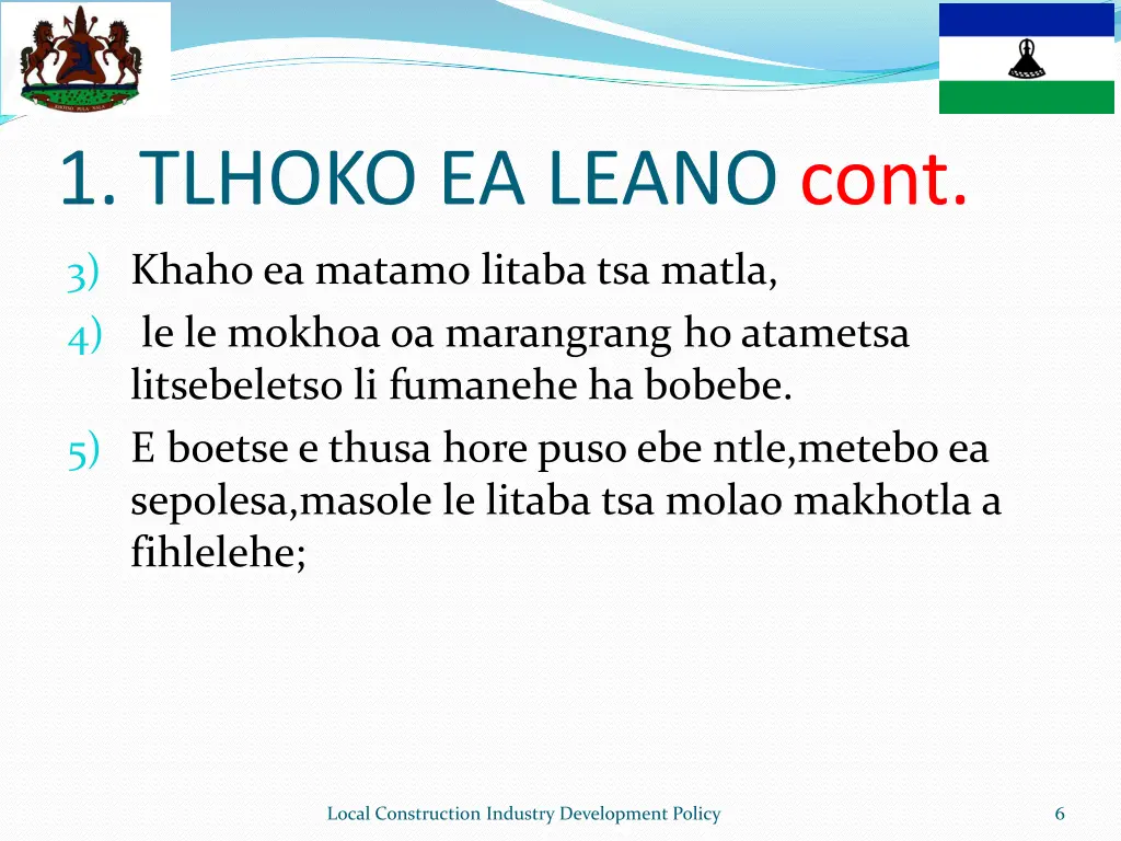 image result for government of lesotho logo 5