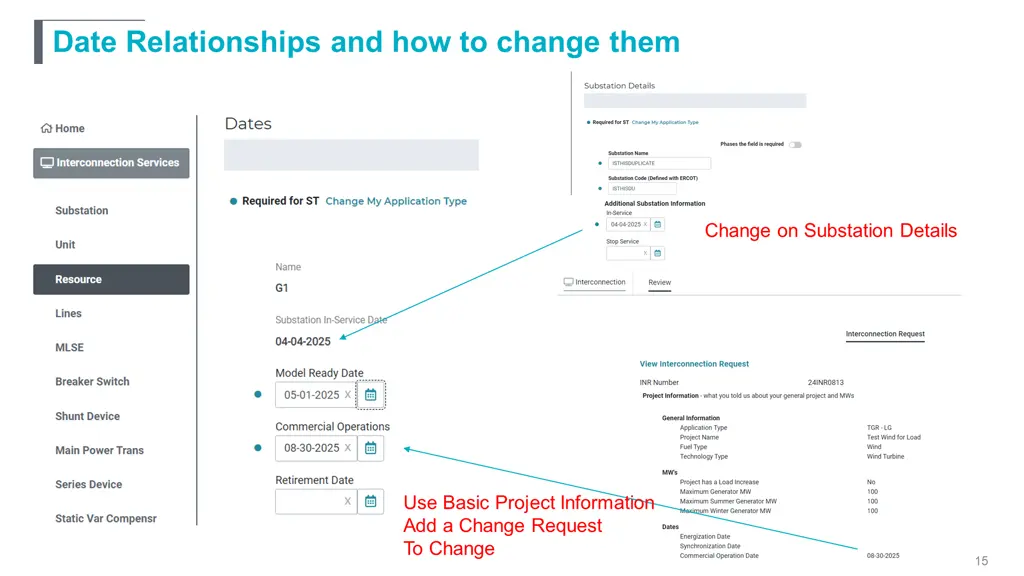 date relationships and how to change them