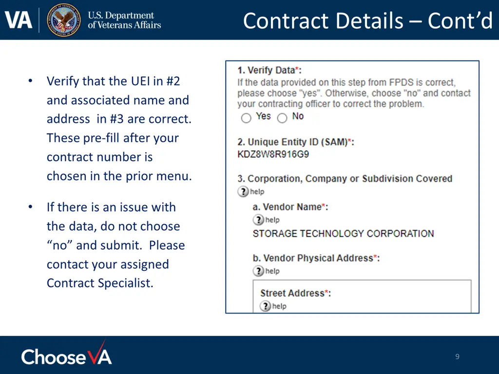 contract details cont d