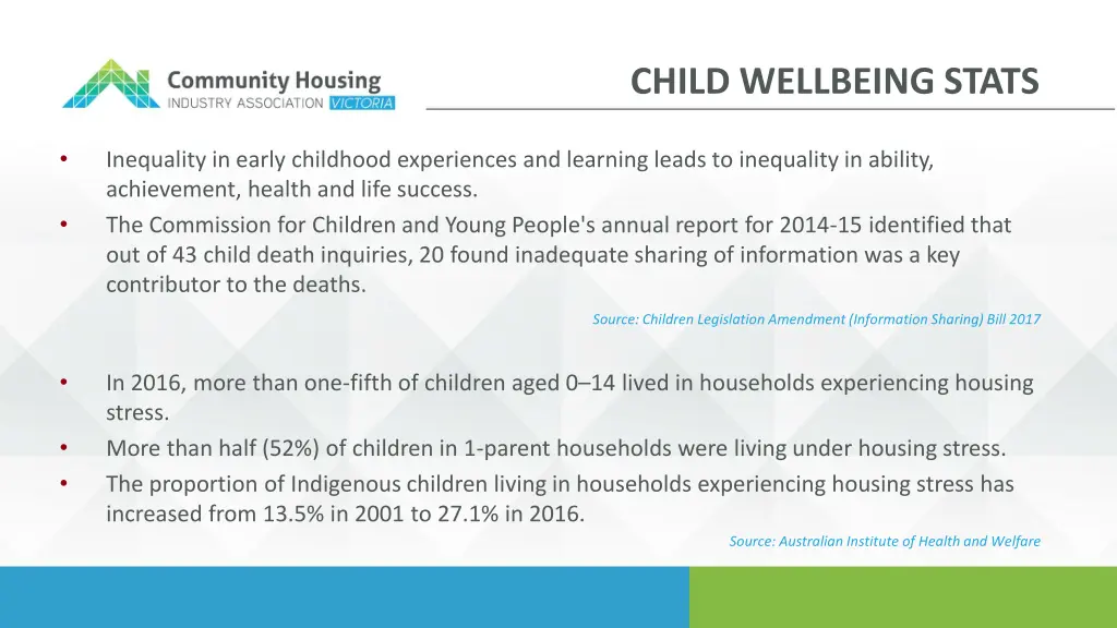 child wellbeing stats