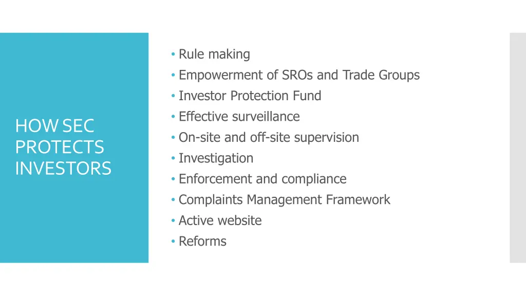 rule making empowerment of sros and trade groups