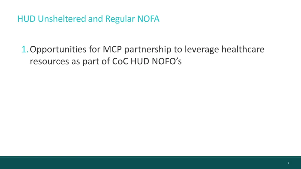 hud unsheltered and regular nofa