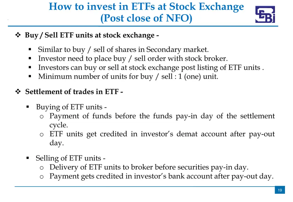 how to invest in etfs at stock exchange post