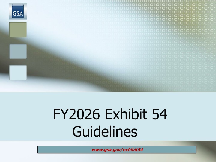 fy2026 exhibit 54 guidelines