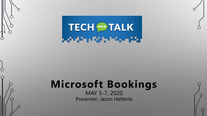 microsoft bookings may 5 7 2020 presenter jason