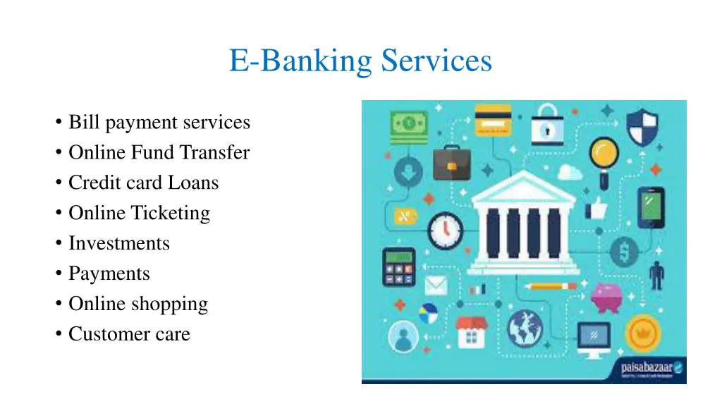 e banking services