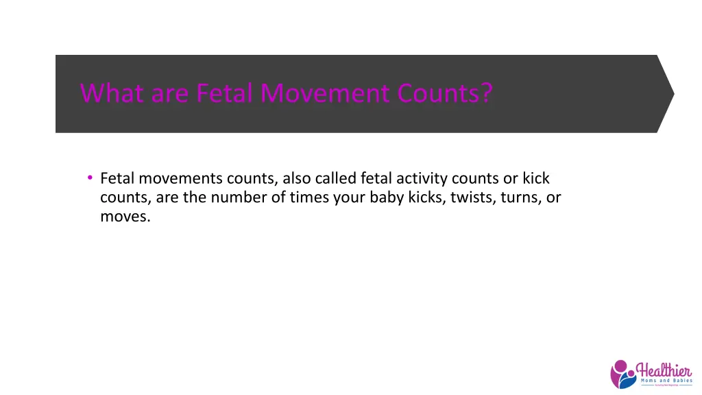 what are fetal movement counts