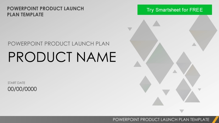 powerpoint product launch plan template