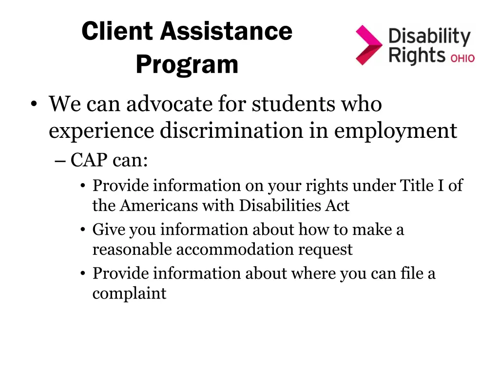 client assistance program 2