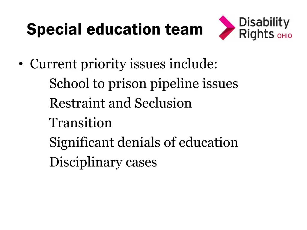 special education team 2