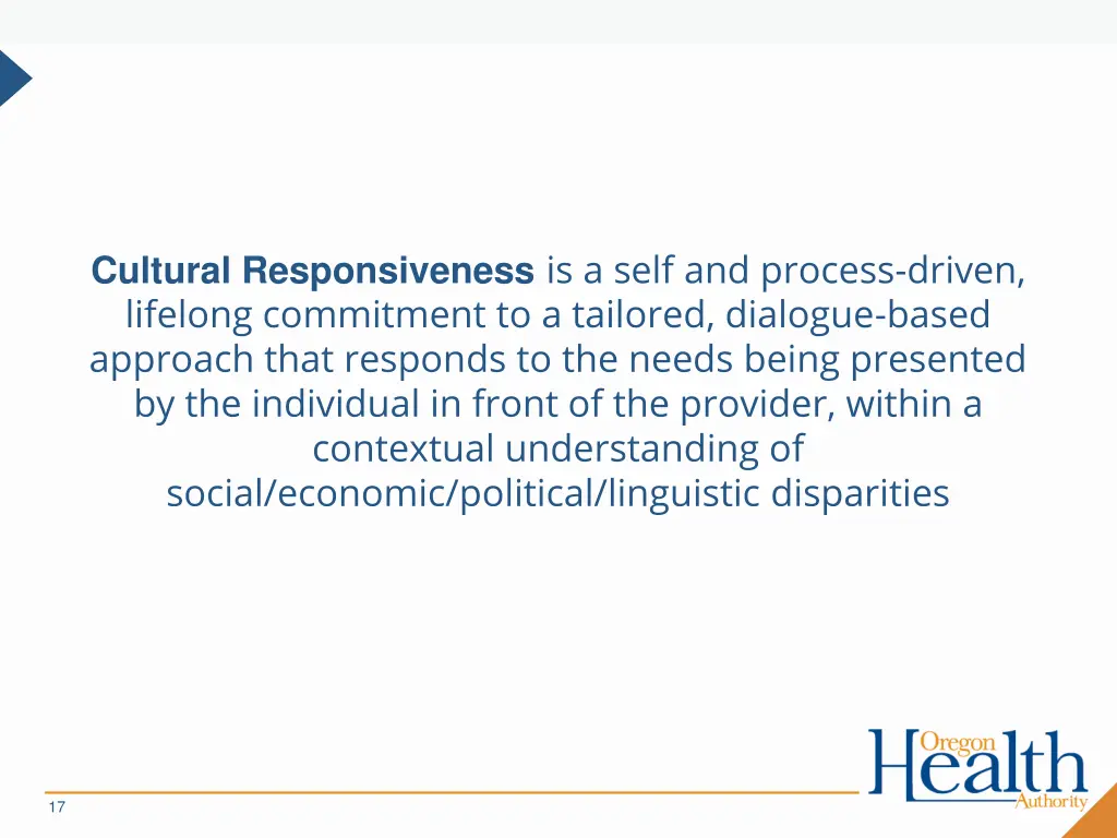 cultural responsiveness is a self and process