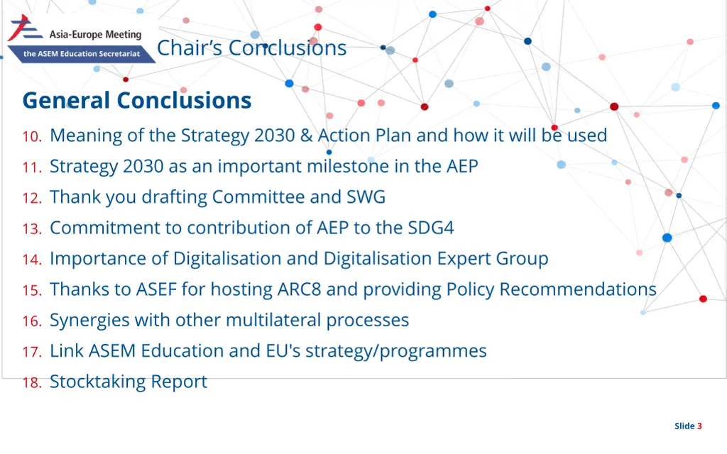 chair s conclusions 1