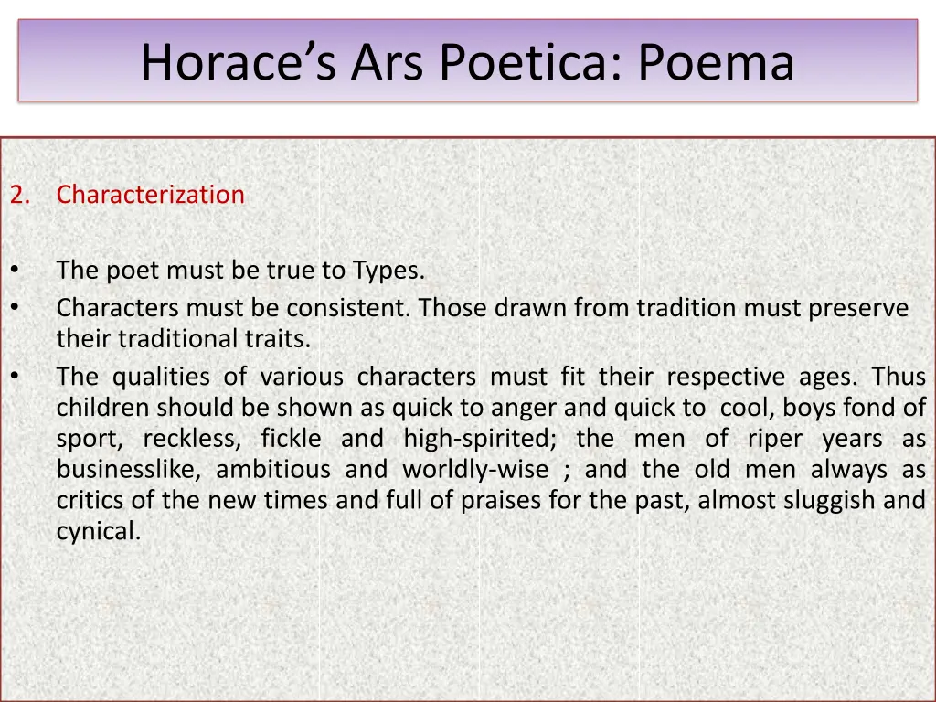 horace s ars poetica poema 3