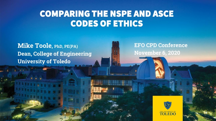 comparing the nspe and asce comparing the nspe