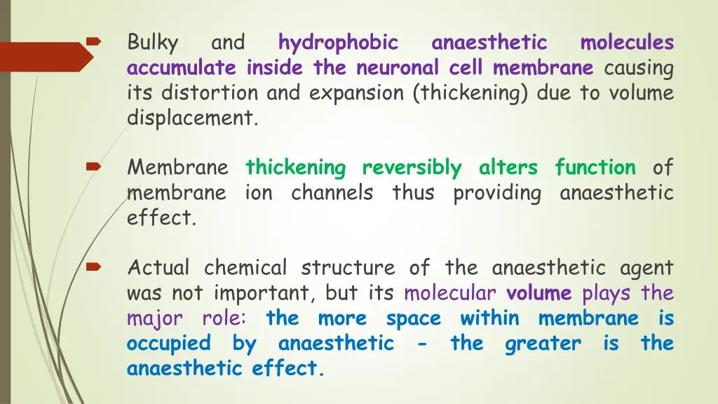 bulky accumulate inside the neuronal cell