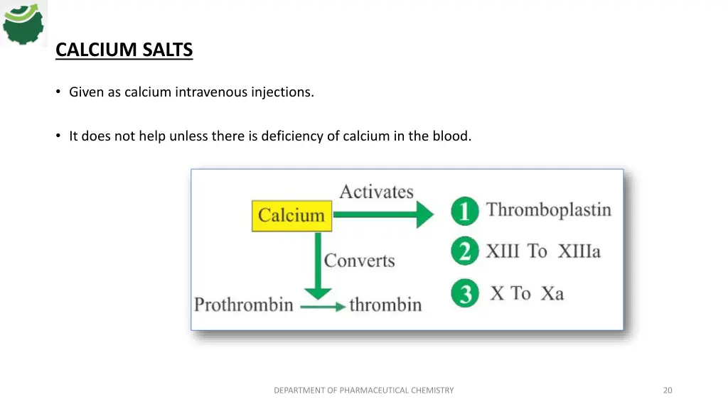 calcium salts