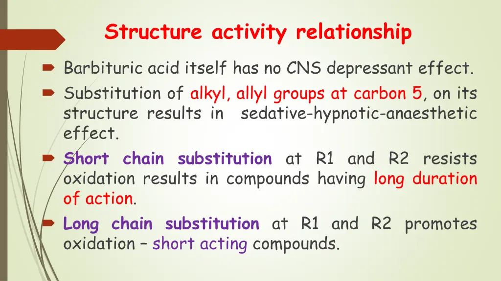 structure activity relationship