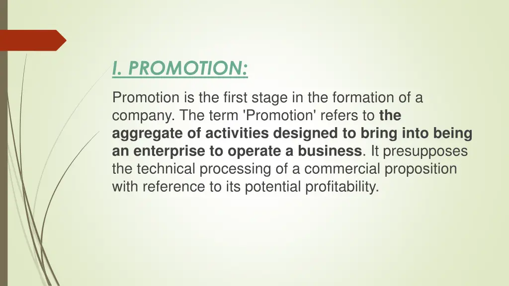 i promotion