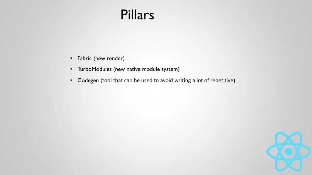 pillars