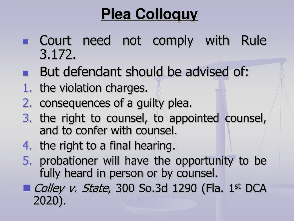 plea colloquy