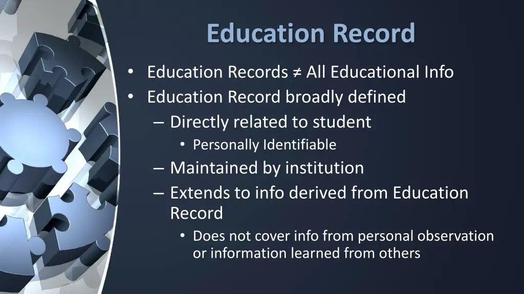 education record