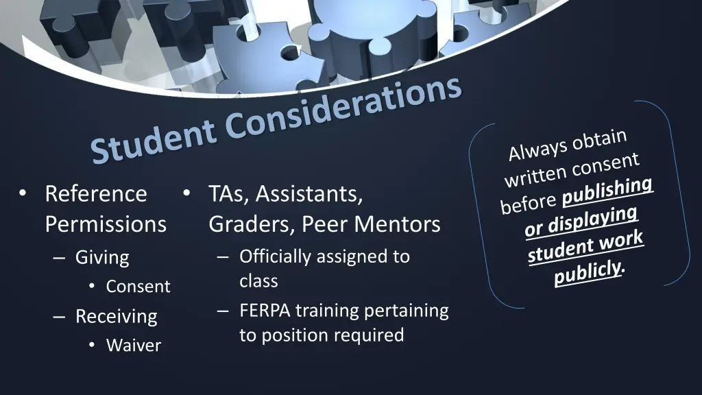 reference permissions giving consent receiving