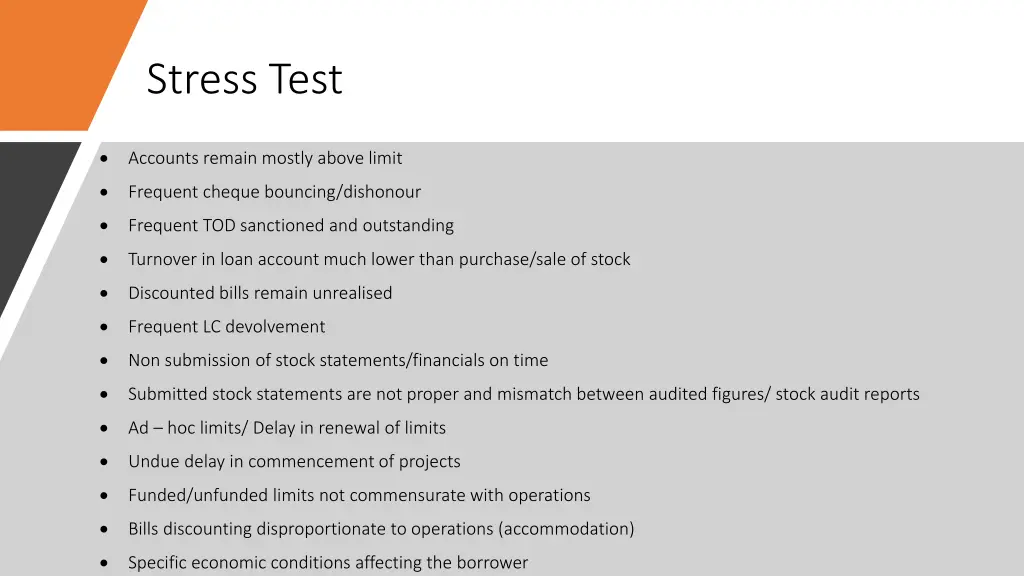 stress test